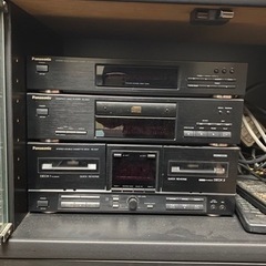 Panasonic コンポ（CD、カセット、レコード）