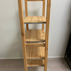 IKEA イケア ウッド オープンシェルフの画像