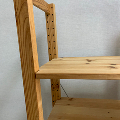 IKEA イケア ウッド オープンシェルフの画像