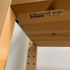 IKEA イケア ウッド オープンシェルフの画像