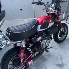 売約済み]ホンダ　モンキー125 2018年式　赤　5000km...
