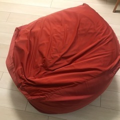 無印良品　人をダメにするクッション　カバー付き