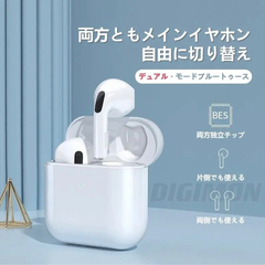 ワイヤレスイヤホン(未使用)の画像