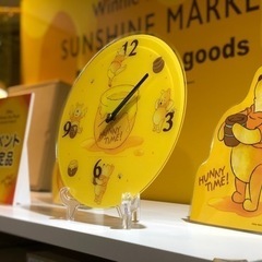 ★新品未使用-限定品★プーさん 壁掛け アクリル時計