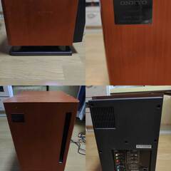 ONKYO オンキョーST-V20XC ST-V20XM SWA-V20Xサブウーファーのセットの画像
