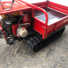 磐田市発/ノザワ 油圧ダンプ 運搬車 CPU120D 積載400kg 動作確認済み。の画像