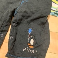 【80㎝】pingu ピングーいつでもセット　combi miniコンビミニ半袖付の画像