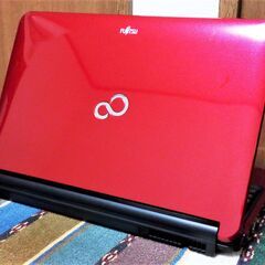 🔴特価！/💗LIFEBOOK/高性能🆙Core i5/大容量！HDD500GB/メモリ4GB/HDMI/カメラ/マイク/SDカードスロット/15.6インチ光沢✨液晶パネル/Microsoft Offce2019/Windows10/Wi-Fi/DVDスーパーマルチ/点検整備清掃済み😊/No.11107の画像