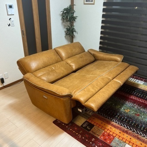 電動リクライニングソファ(美品)