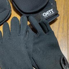 釣り用ヒートテック（ソックス2組、グローブ2組）の画像