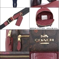 ★決まりました★【COACH】（廃盤人気カラー）ミディアム チャーリー バックパック シグネチャー キャンバス フローラル バンドル プリント 品番：F38049IMO81の画像