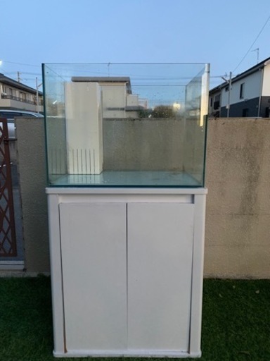 オーバーフロー水槽　60×45×45