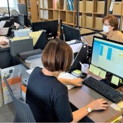 条件変更　札幌市、事務経験スタッフ、1名急募❗️の画像