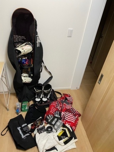 ★値下げ【即遊べます！】スノボ一式セット