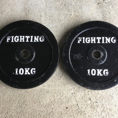【お取引中】プレート ファイティングロード 10Kg  2枚 筋トレ
