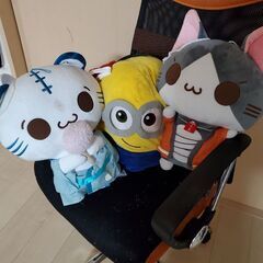 大きめのぬいぐるみ３点