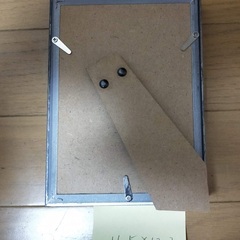 写真立　銀色　箱あり　16.5✖️12.2の画像