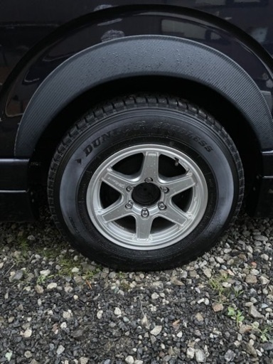 ハイエース　スタッドレスアルミセット