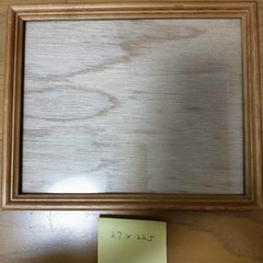 木製額　箱はありません　27✖️22.5センチ