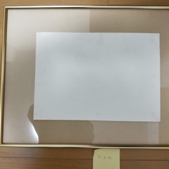 額縁　金色　箱入り　大衣サイズ　52✖️41センチ