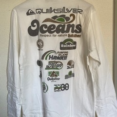 men'sロンT（M）クイックシルバーの画像