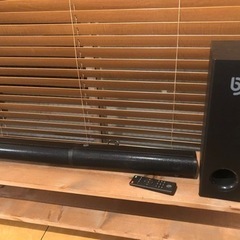 BOMAKER 190W 2.1ch テレビサウンドバー サブウ...