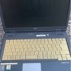 ノート型パソコンジャンク品の画像