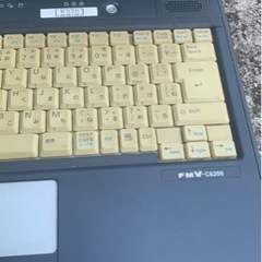 ノート型パソコンジャンク品の画像