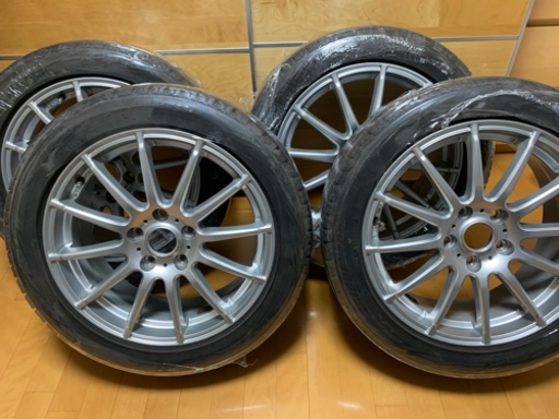 215/50R17 BSスタッドレス＋Wedsアルミ中古4本セット手渡し歓迎!