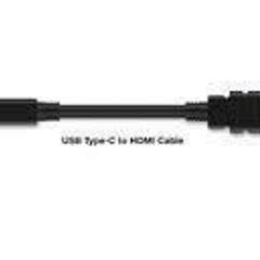 駅・バス停OK ☆ USB Type-C - HDMI 変換ケーブル・アダプタ ☆ 氏名の通知不要の画像