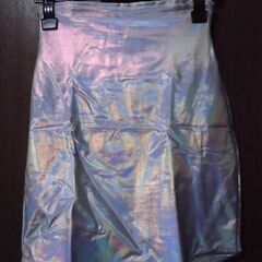 艶カラー　タイトスカート 艶ホワイトの画像