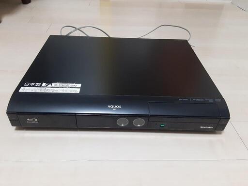 【お取引中】シャープ　ブルーレイディスクレコーダー