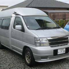 希少なエルグランド特装キャンパー、更に希少なＮＯＸ適合ディーゼル車。