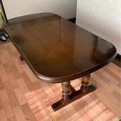 (値下げ)カリモクダイニング テーブル コロニアル　DC5760JK