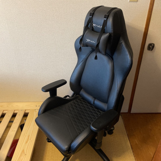 E-WIN ゲーミングチェア オフィスチェア オットマン付