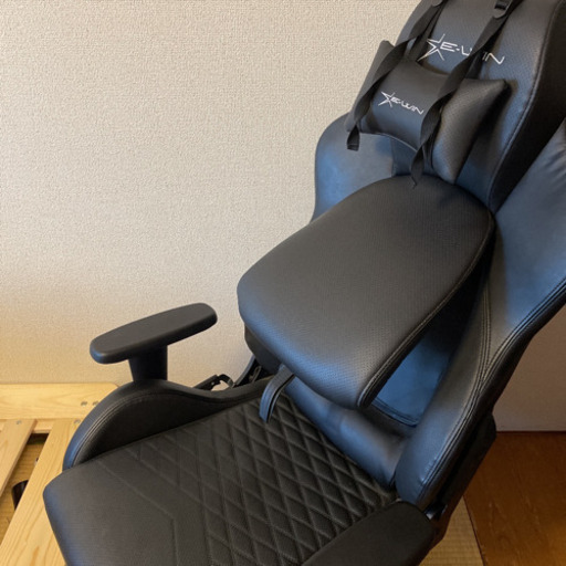 E-WIN ゲーミングチェア オフィスチェア オットマン付