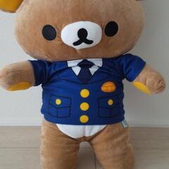 リラックマ×警察ぬいぐるみ