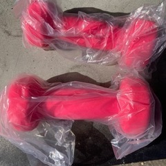 新品未使用　鉄アレイ２個