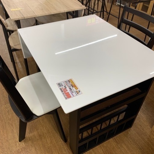 ダイニング3点セット 【店頭取引限定】【中古品】早い者勝ち！🚛足立区近郊配送可能！