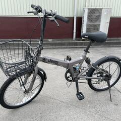 Jeep 6段階変速 折りたたみ自転車！