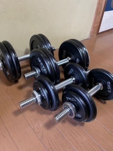 ダンベル IROTEC 30kg 2セット 10kg 2セット