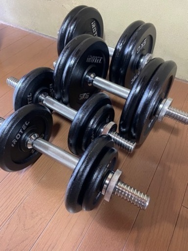 ダンベル IROTEC 30kg 2セット 10kg 2セット