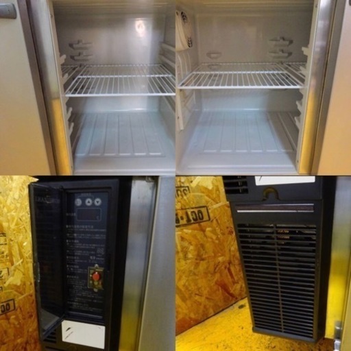 (538-0)ホシザキ 業務用テーブル形冷凍庫 台下冷凍庫 FT-120PNE 2ドア 255L W1200D600H800 中古 厨