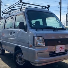 即乗★サンバートランスポータ★キャリア付★車検付き★