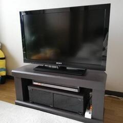 テレビボード　隠れキャスター付き　テレビ台