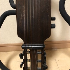 サイレントギター　ケース、付属品付きの画像
