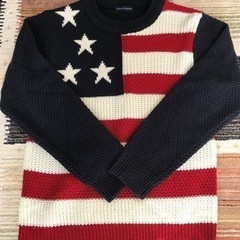★アメリカ国旗風のニット★