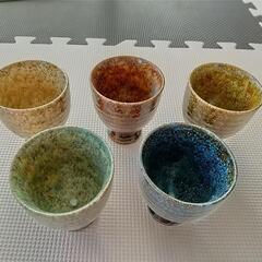 未使用品 湯呑み 5色セットの画像