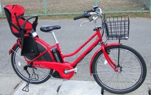 ☆関東無料配達☆美品ブリヂストンHY6l61 HYDEE.B ハイディビー 子供乗せ電動 自転車8.1Ａｈ内装3段変速