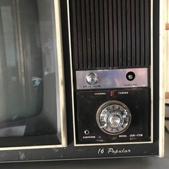 昭和レトロ　真空管テレビ　ジャンク品の画像